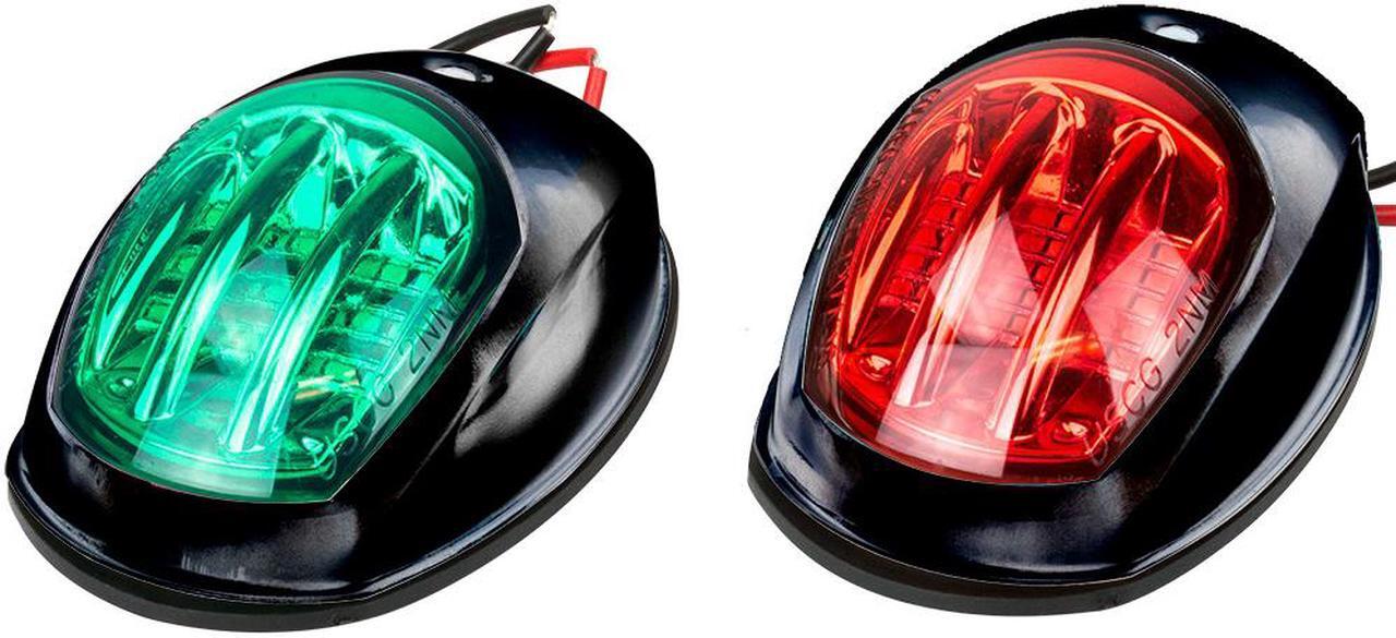 Main image of Sea-Dog Black Led Navigation Lights - Port & Starboard