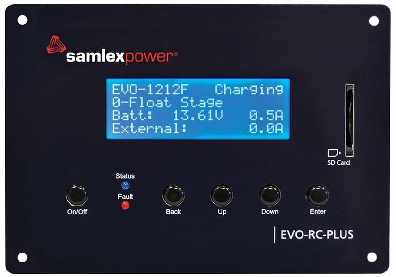 Alt view image 2 of 4 - Samlex Programmable Remote Control f/Evolution™ F Series Inverter/Charger - Optional