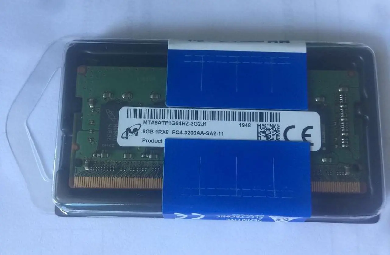 Micron MTA8ATF1G64HZ-3G2J1 8G 1RX8 PC4-3200AA DDR4 3200 1.35V For ...