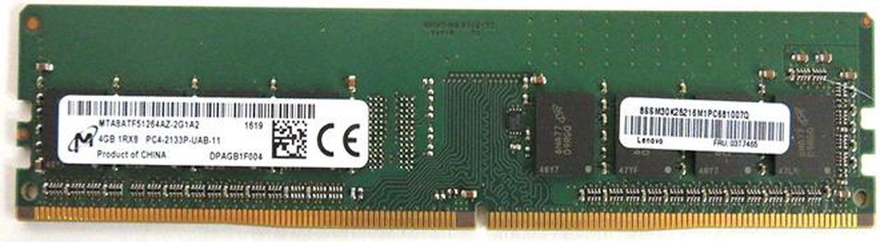 Micron MTA8ATF51264AZ-2G1A2 4GB 1RX8 PC4-2133P-UAB-11 For Desktop