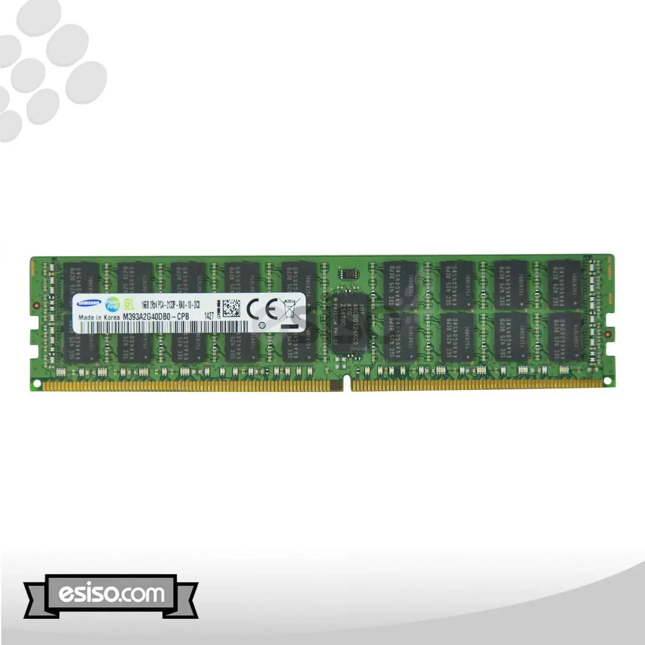 Alt view image 2 of 3 - SAMSUNG M393A2G40DB0-CPB SAMSUNG 16GB (1X16GB) 2RX4 PC4-2133P MEMORY MODULE Samsung M393A2G40DB0-CPB