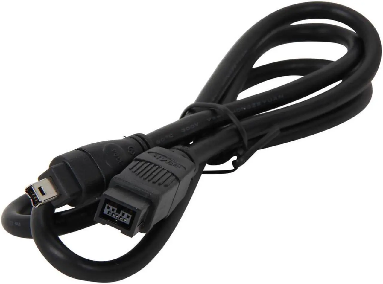 Alt view image 2 of 3 - SA FW9403K 3 ft. 9pin to 4pin FireWire 800(IEEE1394b) Cable Male to Male