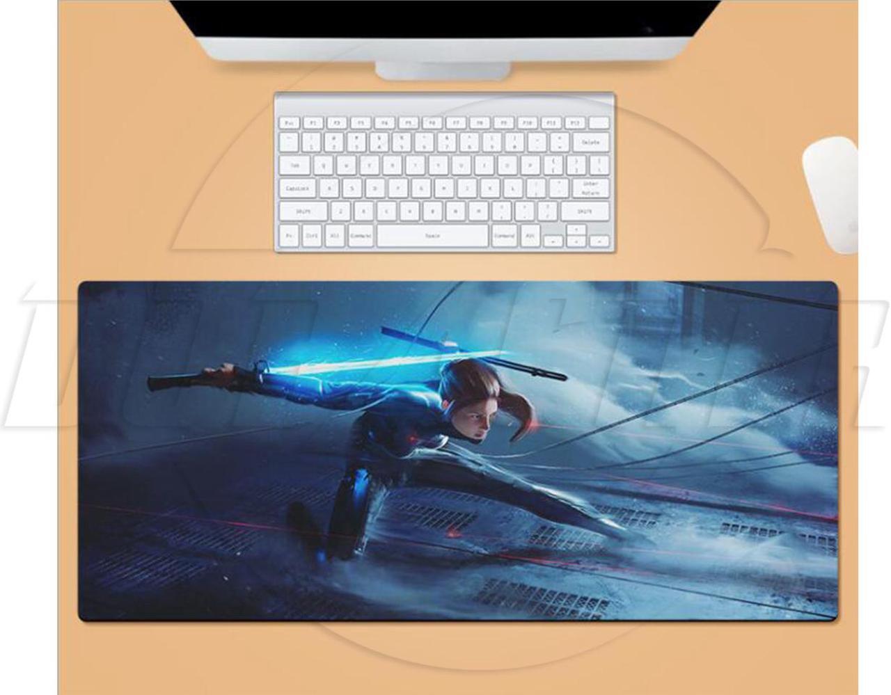 Main image of SA Cyberpunk 2077 soft Non-slip Rubber sole Expand mouse pad 
With non-slip edges Special textured surface personalise  Game High durability and portability Large mouse pad for office and home