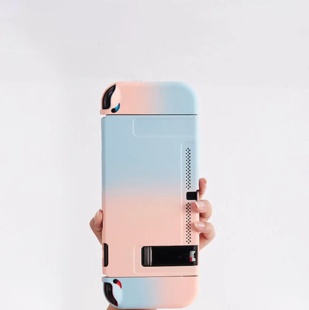 Alt view image 6 of 6 - SA Case Compatible with Nintendo Switch,Protective Cover Case Compatible with Nintendo Switch and Joy-Con Controllers(pink and green suit)