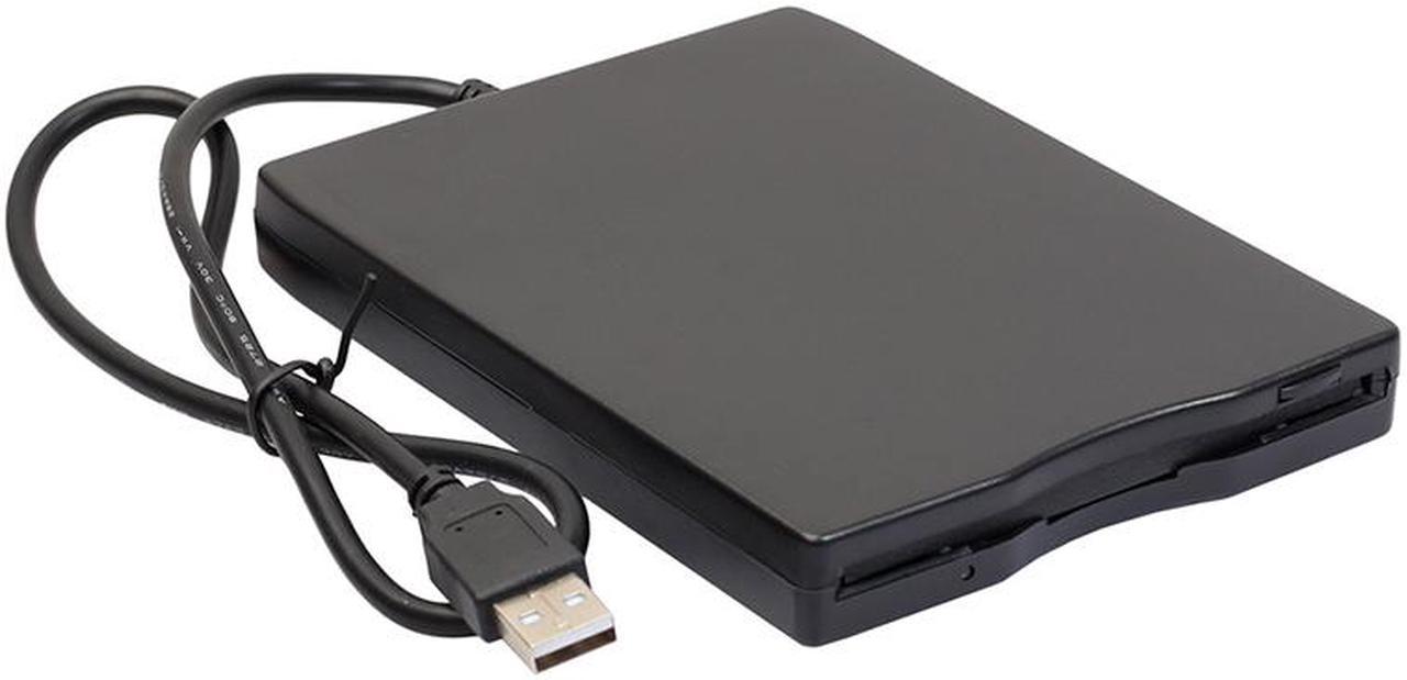 Hannord USB Floppy Drive 3.5" USB External Floppy Disk Drive Portable 1.44 MB FDD USB Drive Plug and Play for PC Windows 10 7 8 Windows XP Vista Mac Black 3.5" USB External Portable Floppy Disk Drive