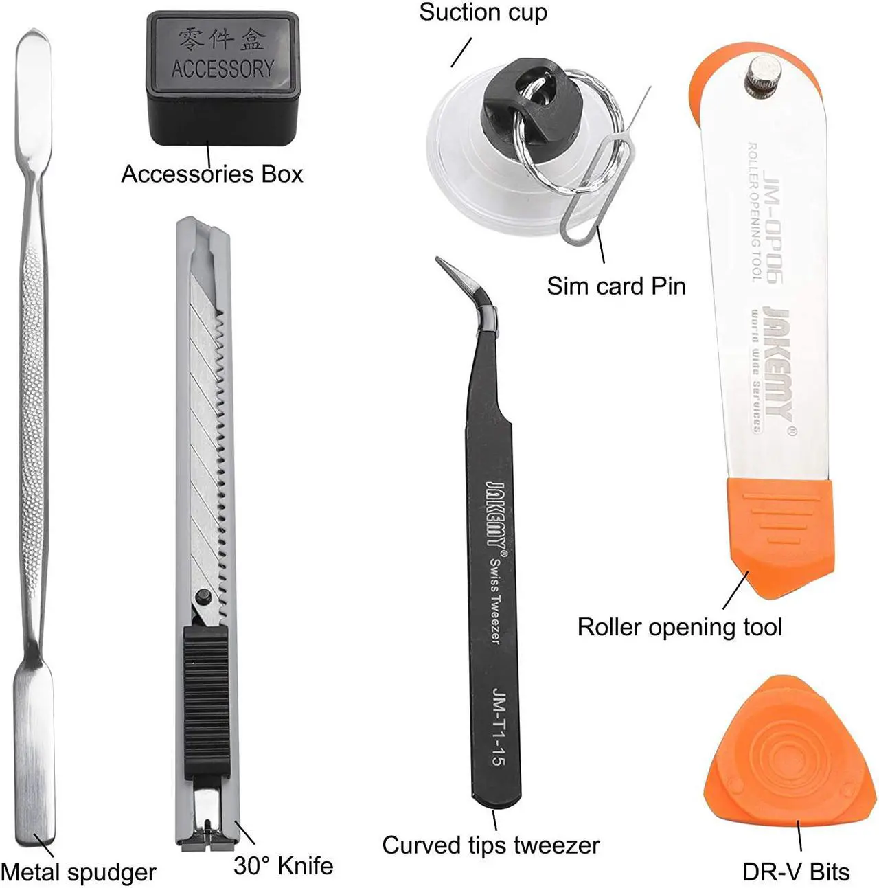 Alt view image 6 of 7 - Precision 47 in 1 Screwdriver Set Repair Maintenance Kit Tools for iPhone, iPad, Samsung Cell Phone,Tablet PC, Laptop,Computer and Other Electronic Device (47 in 1)