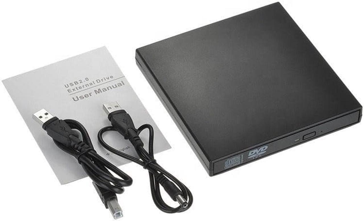 Alt view image 7 of 7 - External USB2.0 CD Drive, Hannord Protable External DVD Drive, USB Slim CD-RW DVD-R Combo Burner Writer Player for Laptop Notebook PC Desktop Computer Compatible with Windows 2000/XP/Vista/7/10 MAC OS