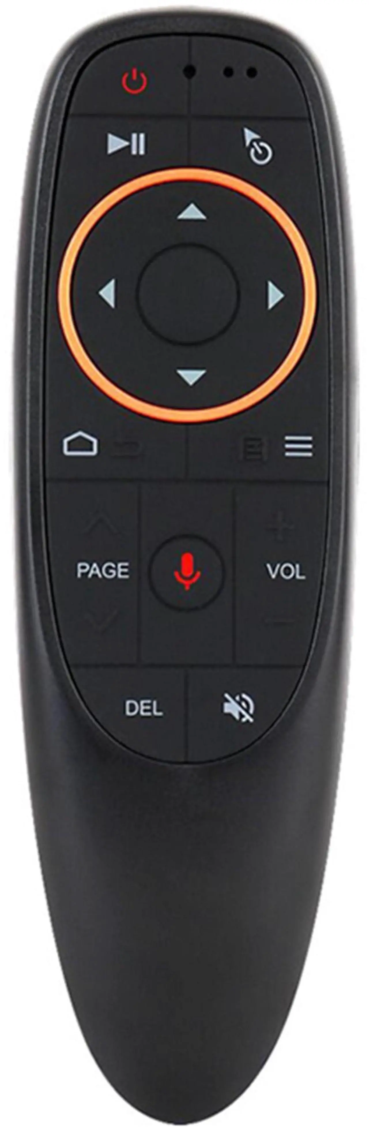 Main image of Hannord G10S Air Mouse Remote Control, Voice Remote 2.4G RF Wireless Remote Control with 6-Axis Gyroscope IR Learning, USB Air Mouse Remote for PC Smart TV Android Box HTPC Laptop Projector