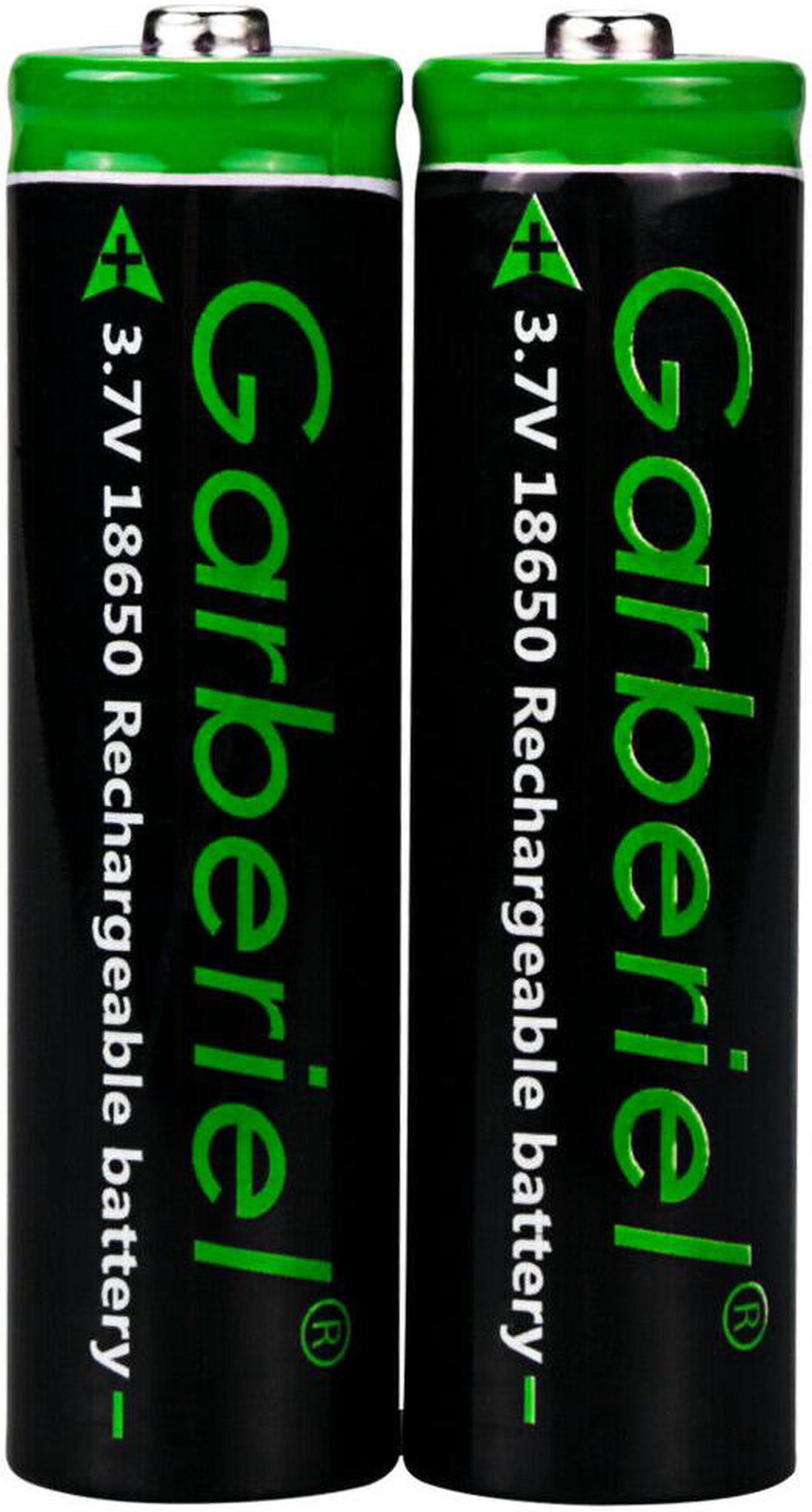Alt view image 4 of 7 - 10 Pack Garberiel 18650 Battery 3.7V 3000mAh Rechargeable Batteries For Flashlight Headlamp etc.