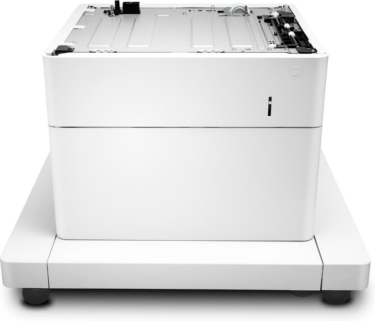 Alt view image 12 of 15 - HP J8J91A Paper Feeder And Cabinet - Printer Base With Media Feeder - 550 Sheets In 1 Tray(S) - For Laserjet Enterprise Mfp M633, Laserjet Managed Mfp E62555