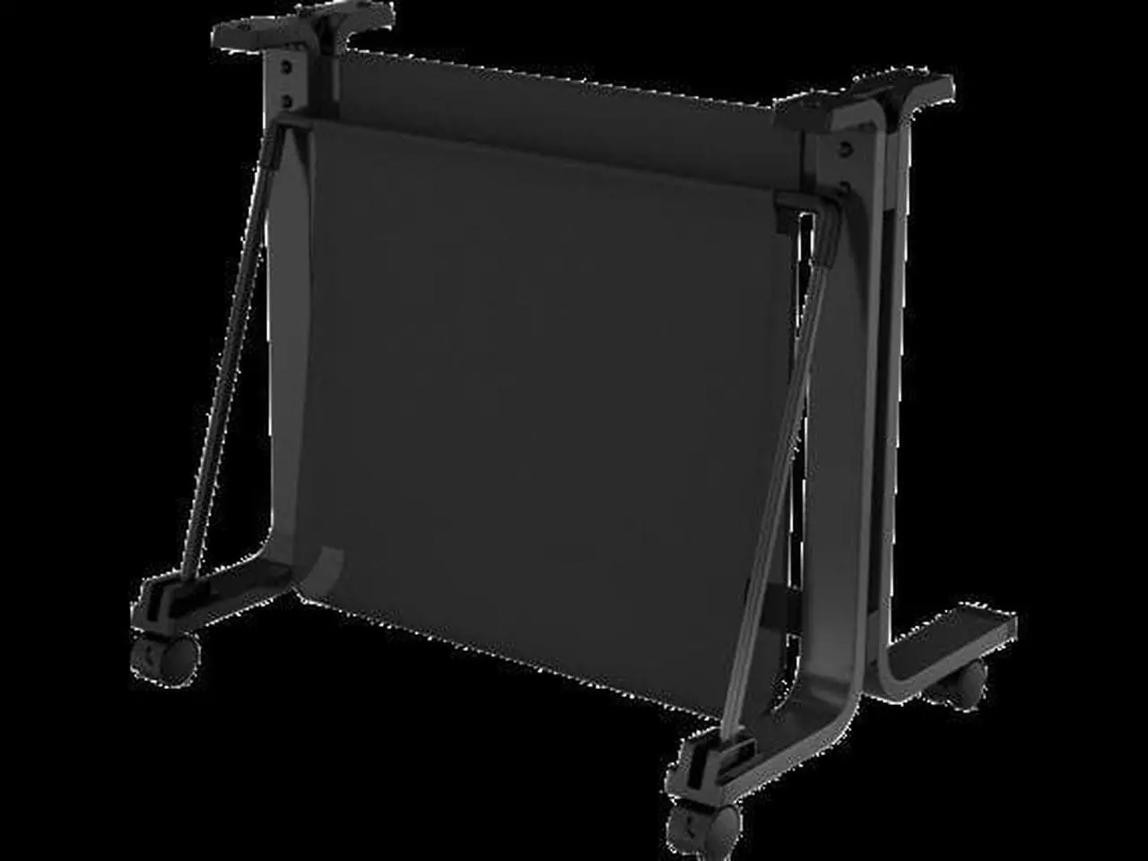 Alt view image 8 of 9 - HP DesignJet T100/T200/T500/T600 24" Printer Stand, 3C753A