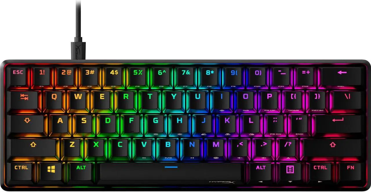Main image of HyperX Alloy Origins 60 RGB Mechanical Gaming Keyboard - Red Switches