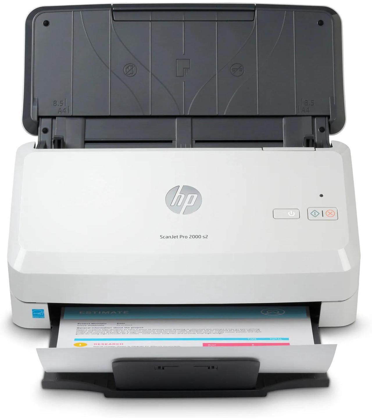 Alt view image 7 of 20 - HP ScanJet Pro 2000 s2 Sheetfed Scanner 600 dpi Optical 6FW06ABGJ