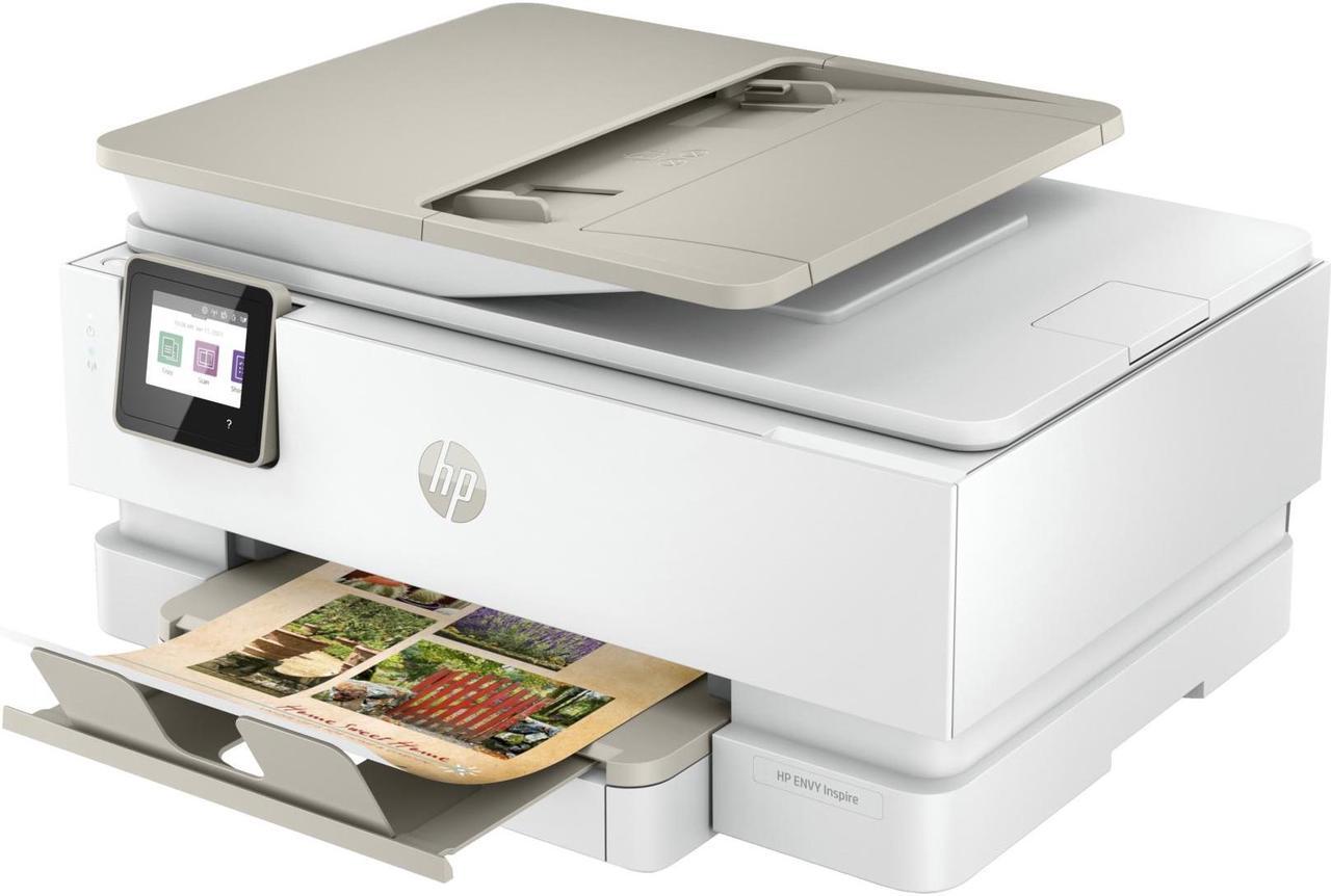 Alt view image 3 of 7 - HP ENVY Inspire 7958e All-in-One Inkjet Printer, Color Mobile Print, Copy, Scan