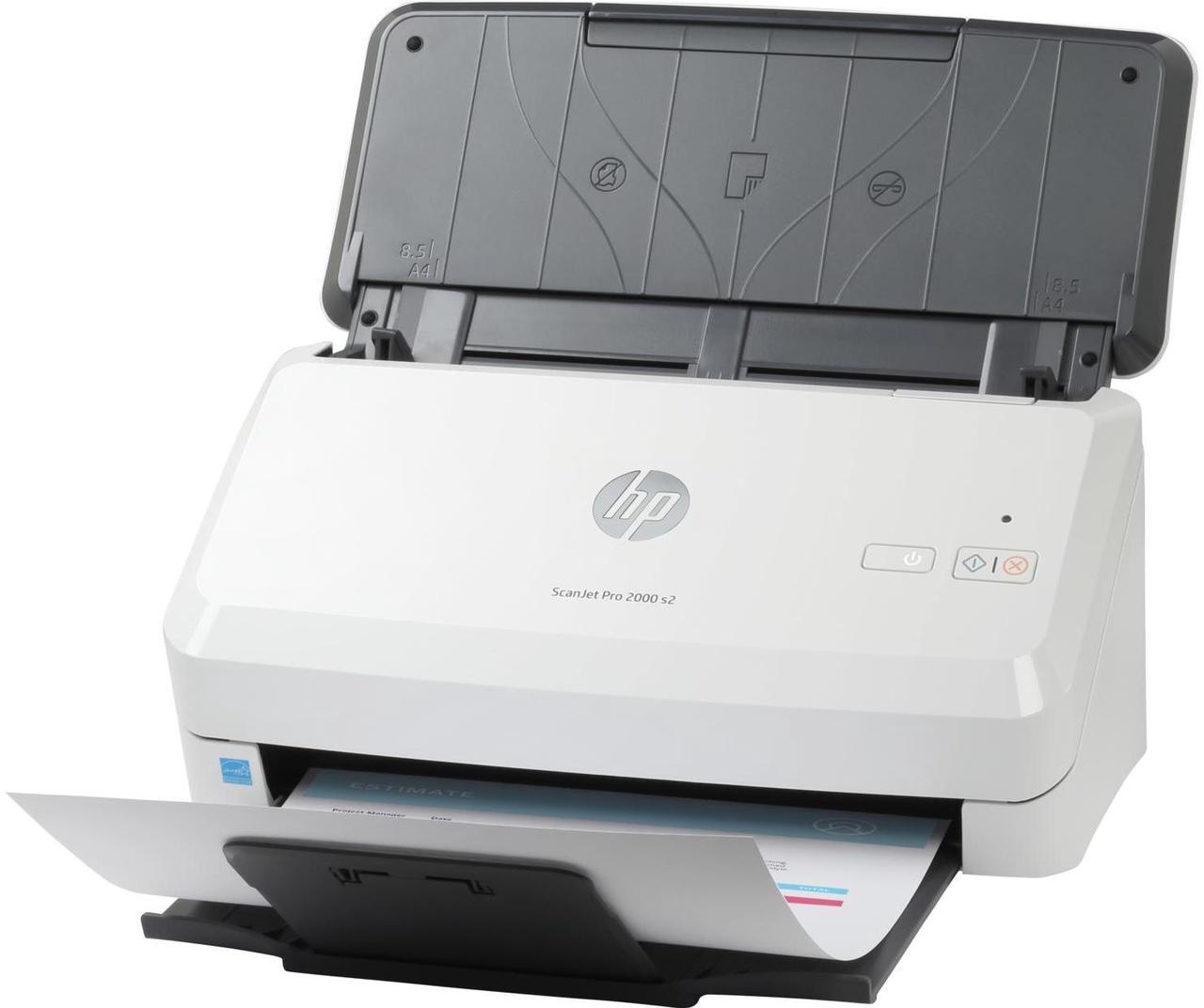 Alt view image 17 of 20 - HP ScanJet Pro 2000 s2 Sheetfed Scanner 600 dpi Optical 6FW06ABGJ
