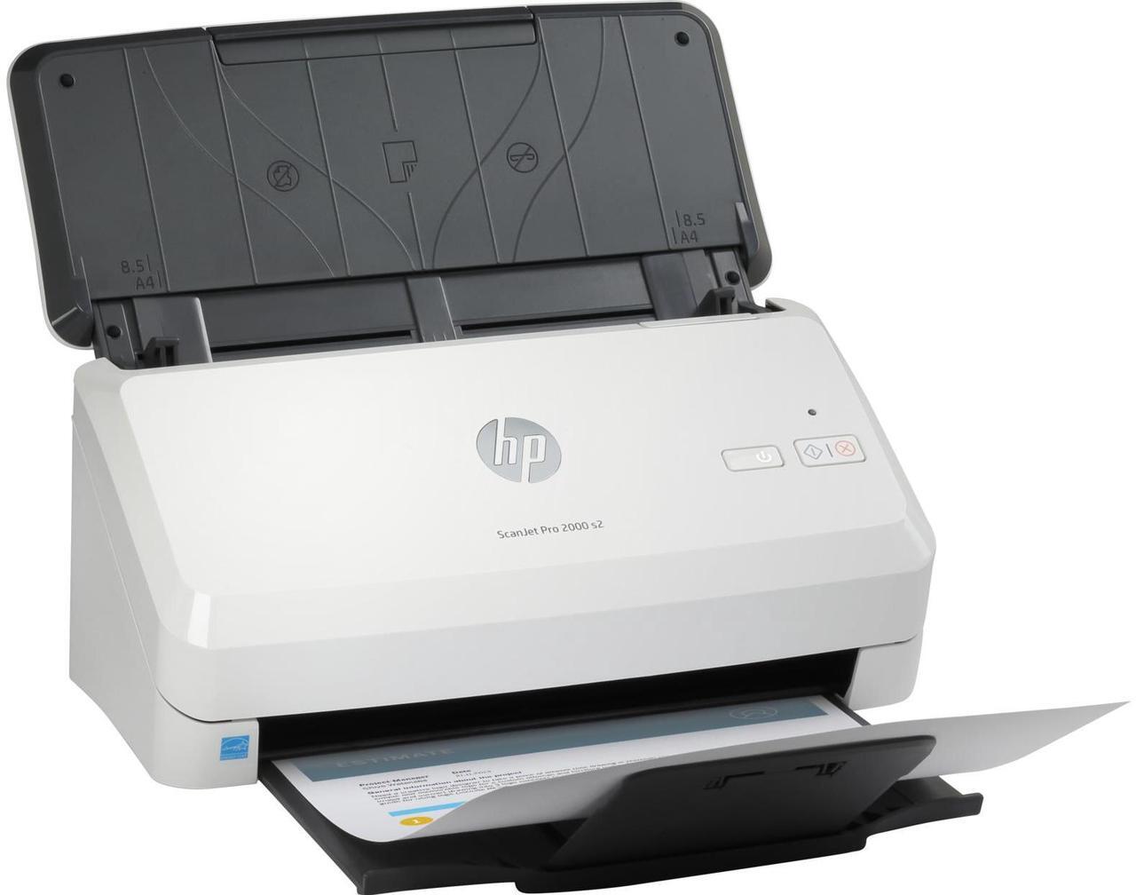 Alt view image 19 of 20 - HP ScanJet Pro 2000 s2 Sheetfed Scanner 600 dpi Optical 6FW06ABGJ
