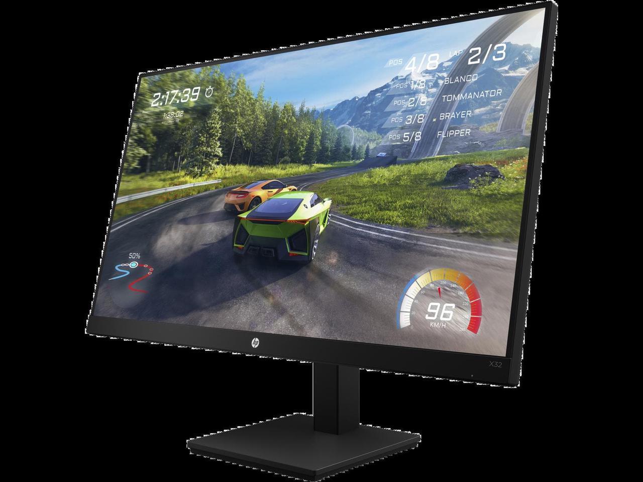 Alt view image 6 of 10 - HP X32 QHD Gaming Monitor 31.5" QHD (2560 x 1440) 55-165 Hz