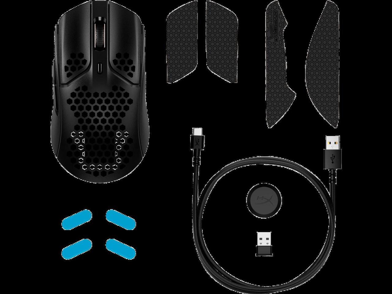Alt view image 14 of 20 - HyperX Pulsefire Haste - Wireless Gaming Mouse (Black)