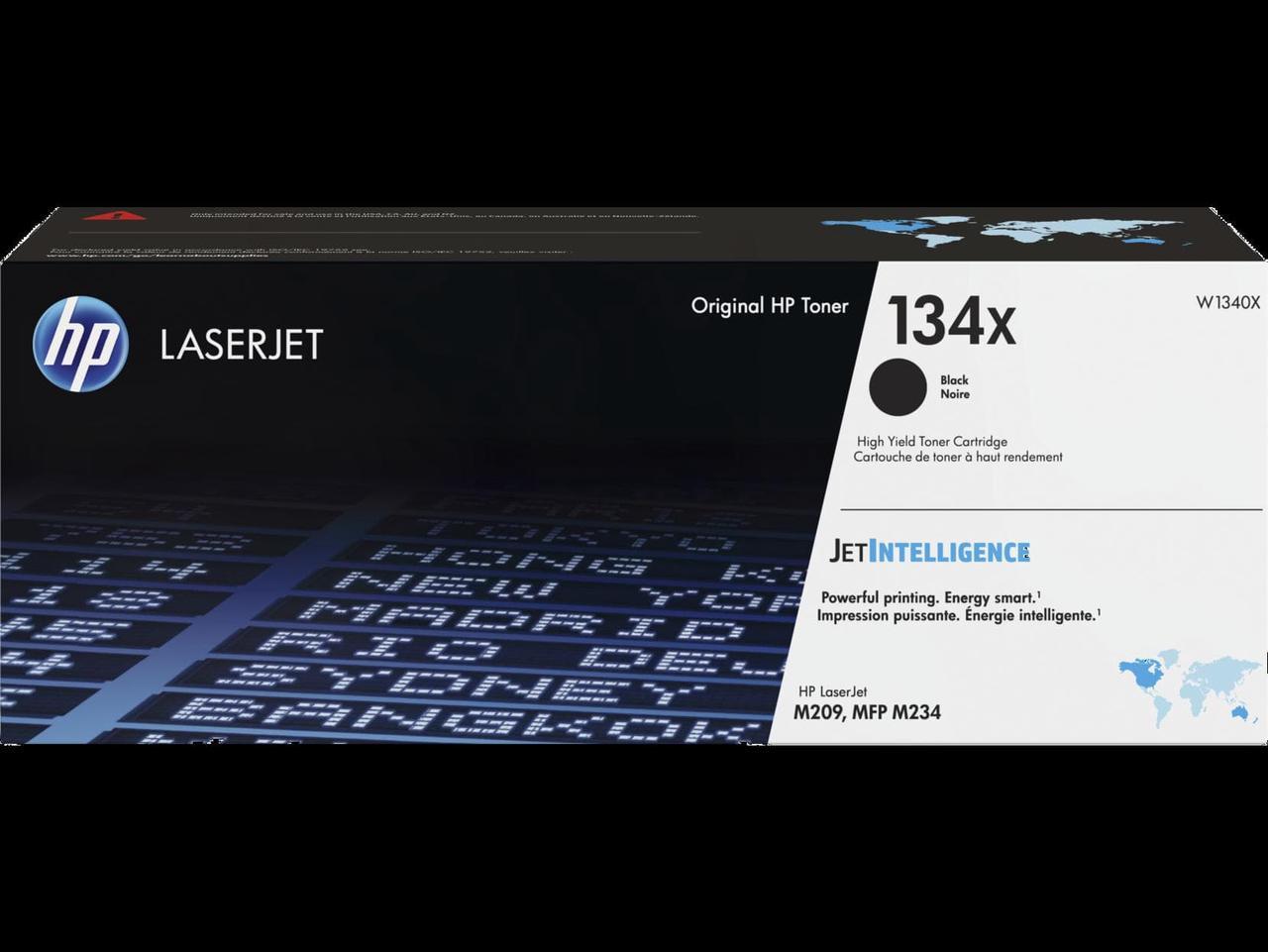 HP 134X W1340X High-Yield Black Original Laser Toner Cartridge