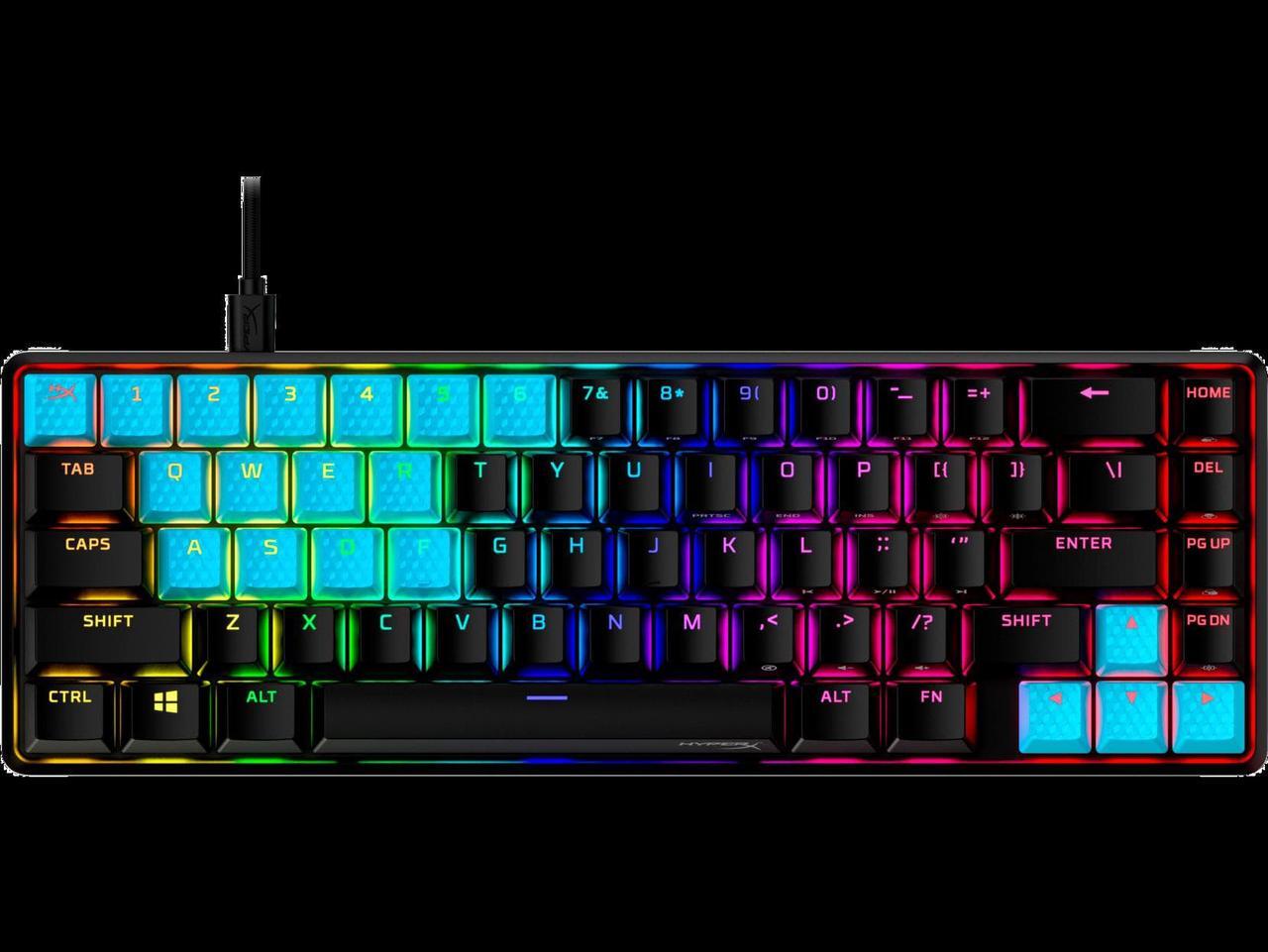 Main image of HyperX Rubber Keycaps - Gaming Accessory Kit - Blue (US Layout)
