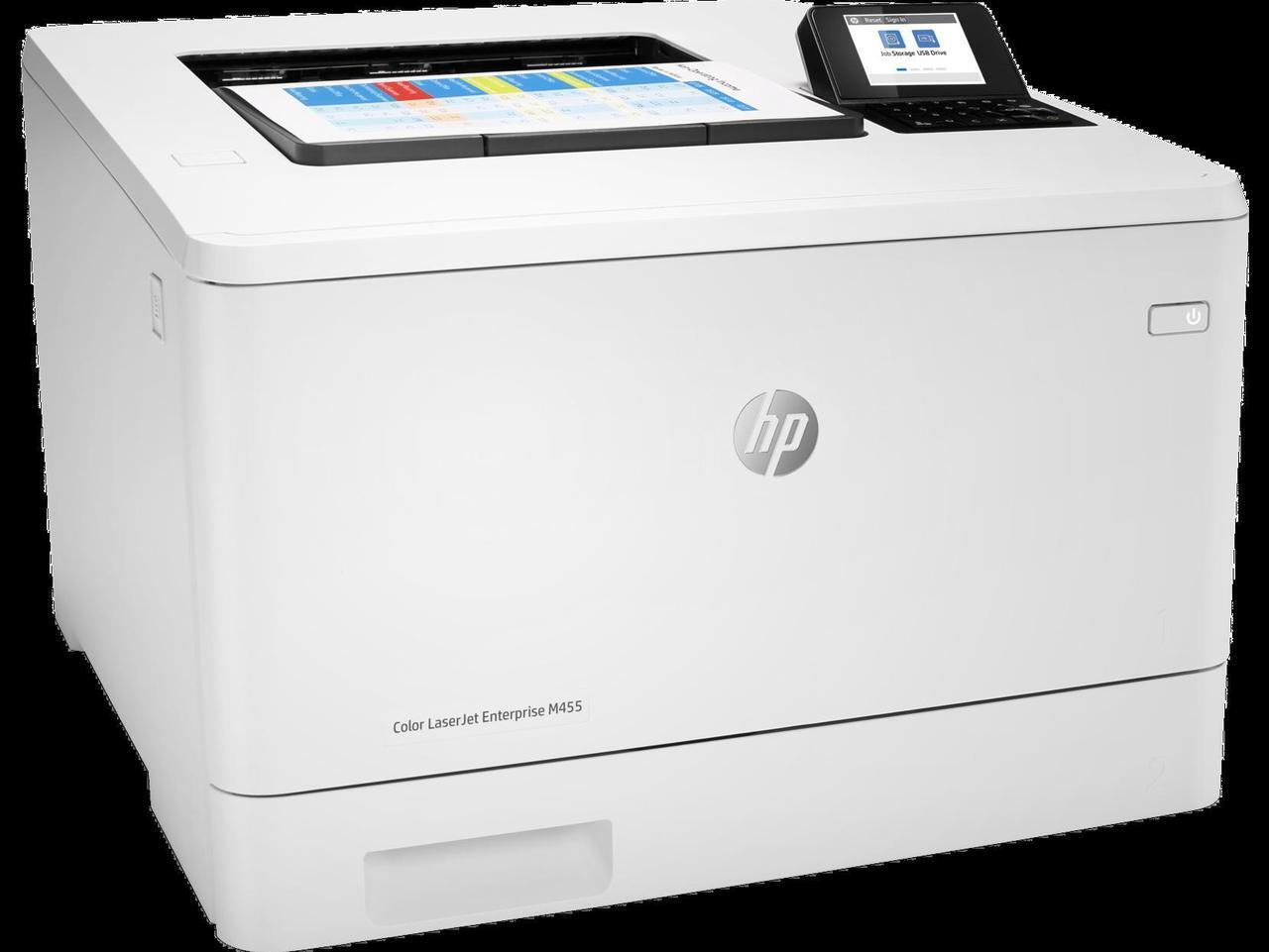 Alt view image 5 of 7 - HP Color LaserJet Enterprise SFP M455dn Certified Refurbished