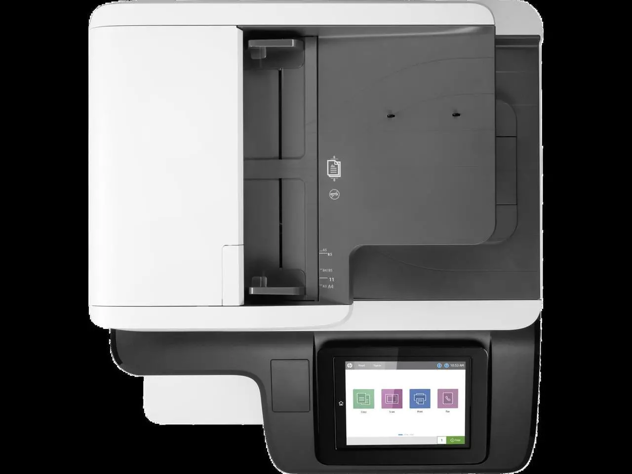Alt view image 5 of 9 - HP Color LaserJet Enterprise Flow MFP M776z Laser Printer, Color Mobile Print,