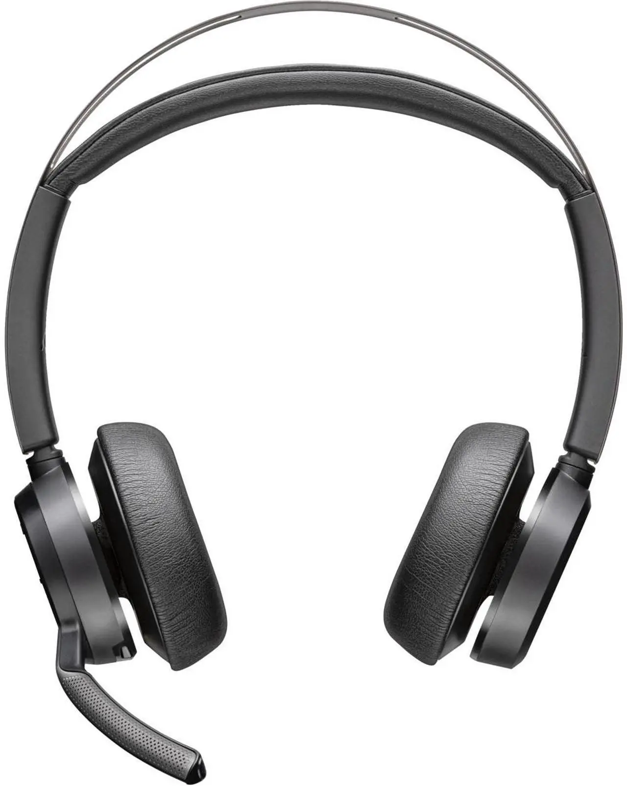 Alt view image 9 of 13 - Poly Voyager Focus 2 USB-C-C Headset + USB-C/A Adapter - Google Assistant, Siri - Stereo - USB Type C - Wired/Wireless - Bluetooth - 298.6 ft - Over-the-head - Binaural - Supra-aural - 4" Cable -