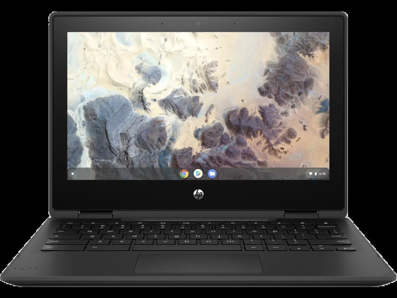 Alt view image 11 of 20 - HP Chromebook x360 11 G4 EE 11.6" Touchscreen Rugged Convertible 2 in 1 Chromebook - HD - 1366 x 768 - Intel Celeron N5100 Quad-core (4 Core) 1.10 GHz - 8 GB Total RAM - 8 GB On-board Memory - 64 ...