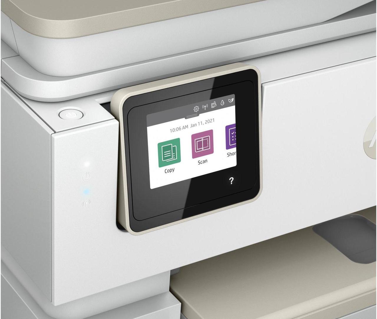Alt view image 2 of 7 - HP ENVY Inspire 7958e All-in-One Inkjet Printer, Color Mobile Print, Copy, Scan