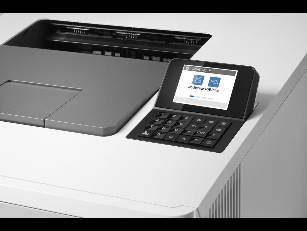 Alt view image 2 of 7 - HP Color LaserJet Enterprise SFP M455dn Certified Refurbished