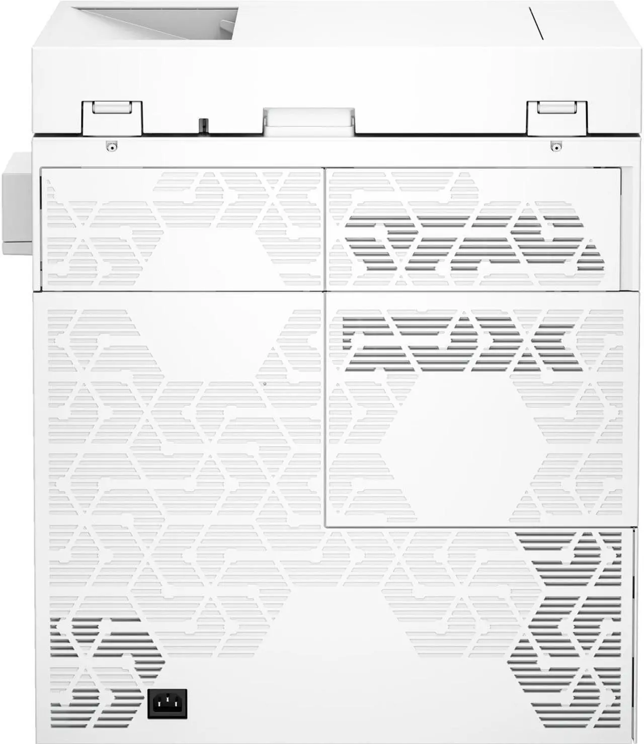 Alt view image 5 of 10 - HP Color LaserJet Enterprise Flow MFP 5800zf Laser Printer, Color Mobile Print,