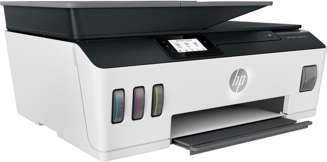Alt view image 4 of 14 - HP Smart Tank Plus 651 Wireless All-in-One InkJet Printer, Color Mobile Print,