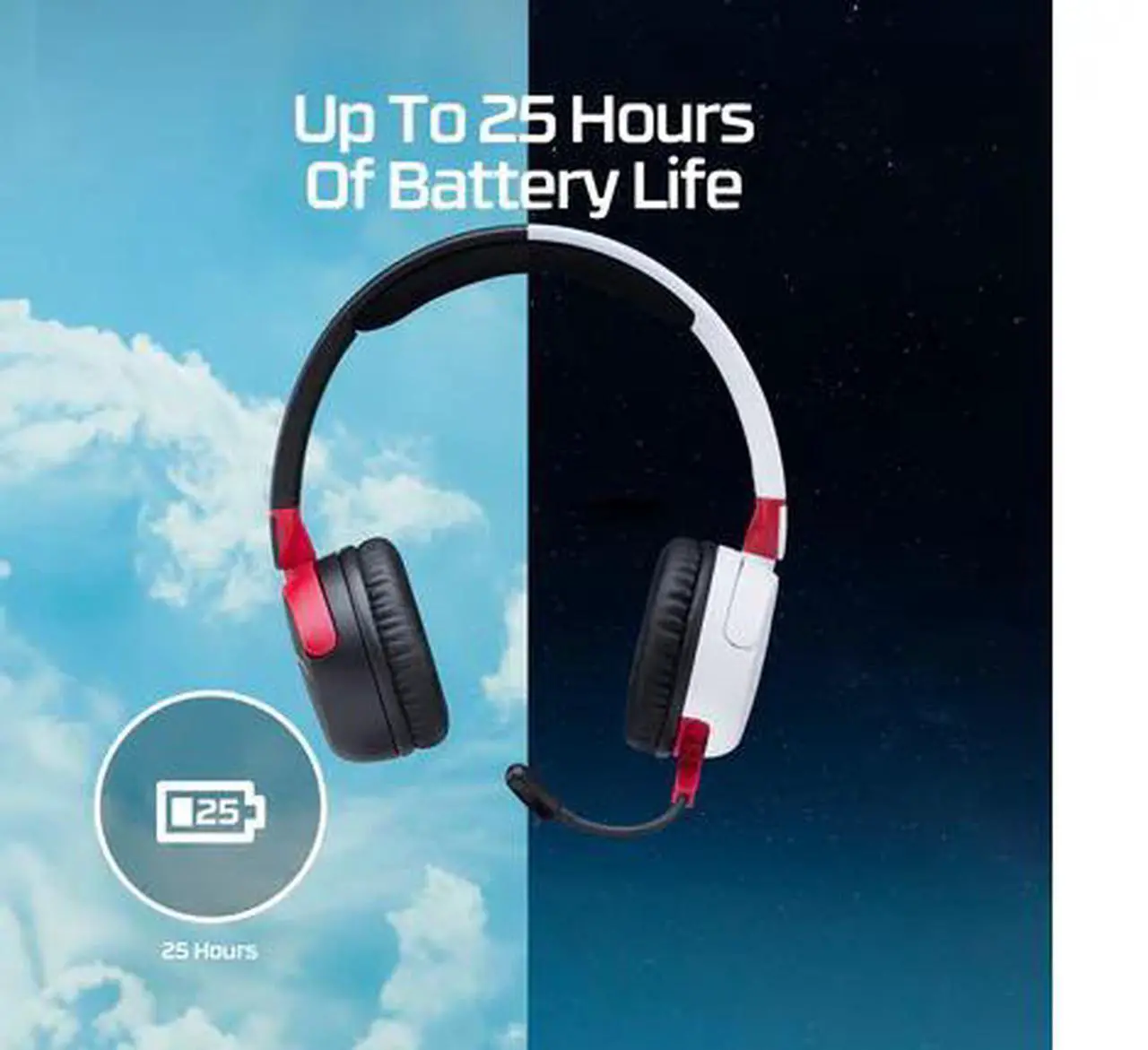 Alt view image 7 of 8 - HyperX Cloud Mini - Wireless Gaming Headset (Black)