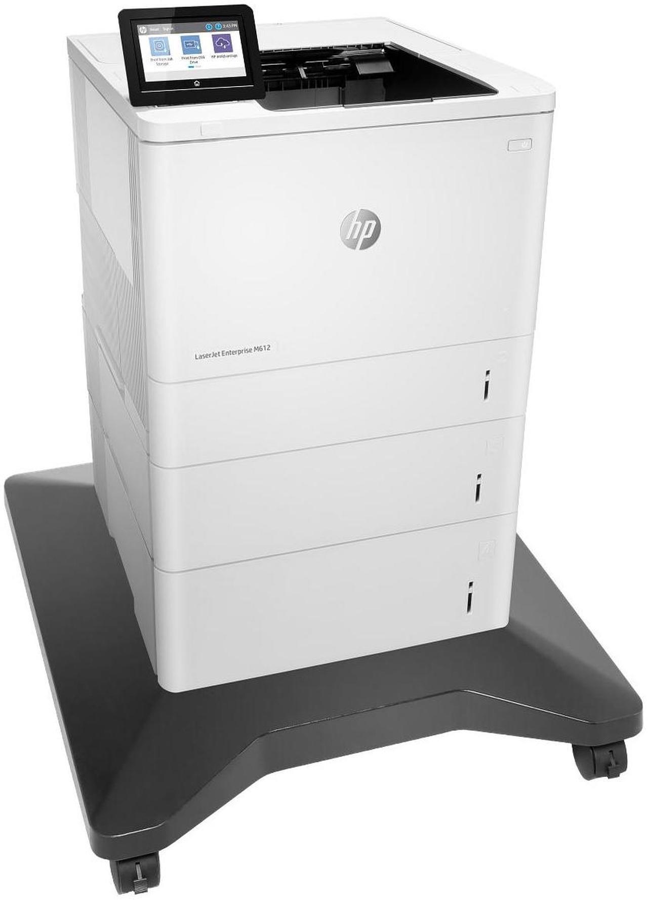Alt view image 14 of 17 - HP LaserJet Enterprise M612dn Laser Printer, Black And White Mobile Print Up to