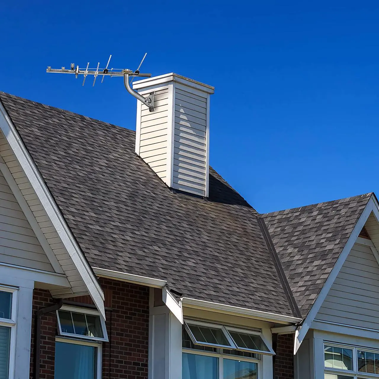 Alt view image 2 of 4 - Compact Outdoor or Attic Yagi TV Antenna - Long Range Digital OTA Antenna for Clear Reception, NexGenTV Compatible, Supports 4K/8K 1080p TVs, Silver Color