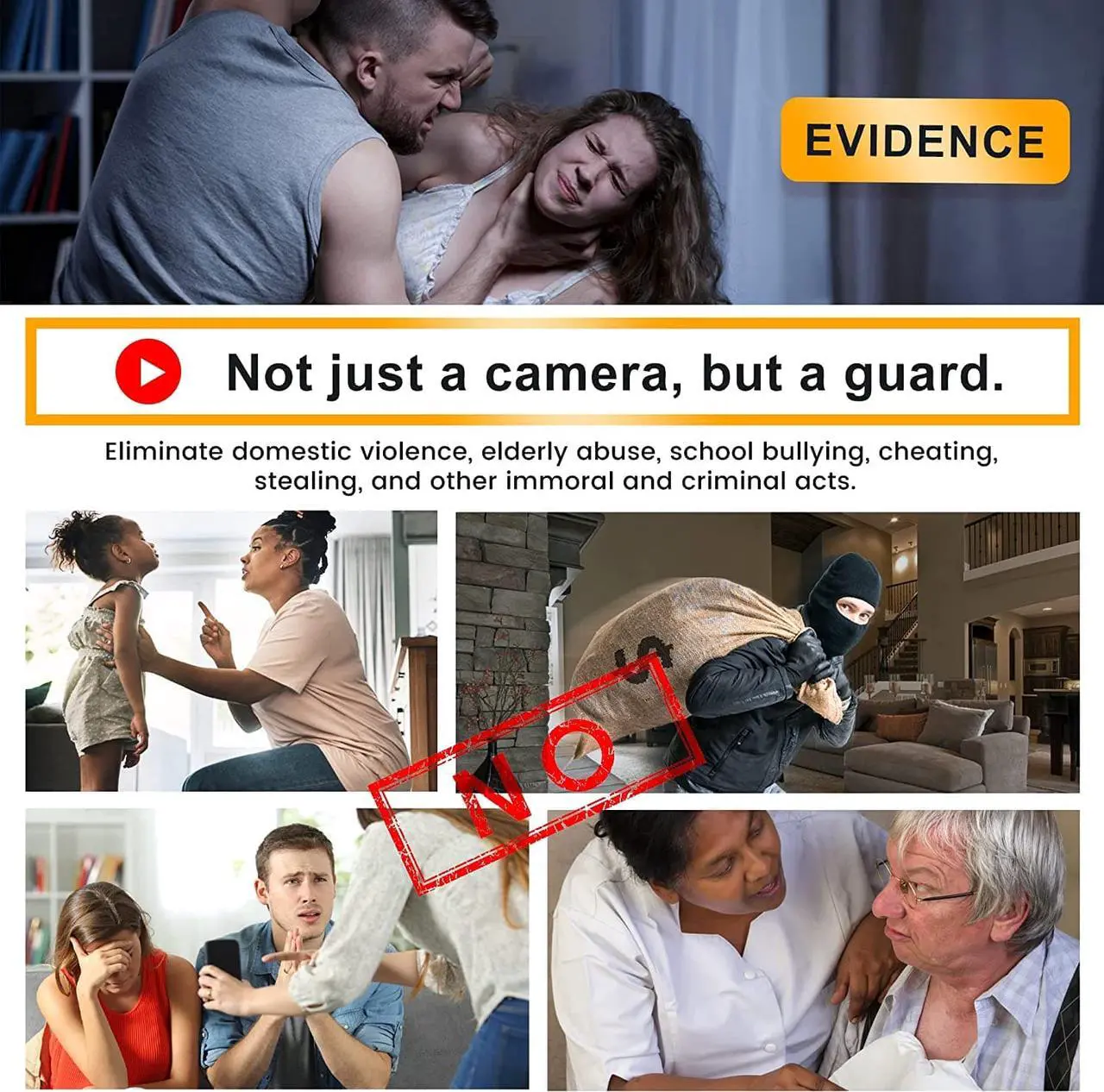 Alt view image 5 of 7 - Real 1080P Full Hidden Camera Charger, KINGDANS Night Vision Spy Camera Hidden Camera, Motion Detection Spy Cam, IR-Cut Nanny Cam Hidden Camera, 160° Wide Angle No WiFi Hidden Spy Security Camera
