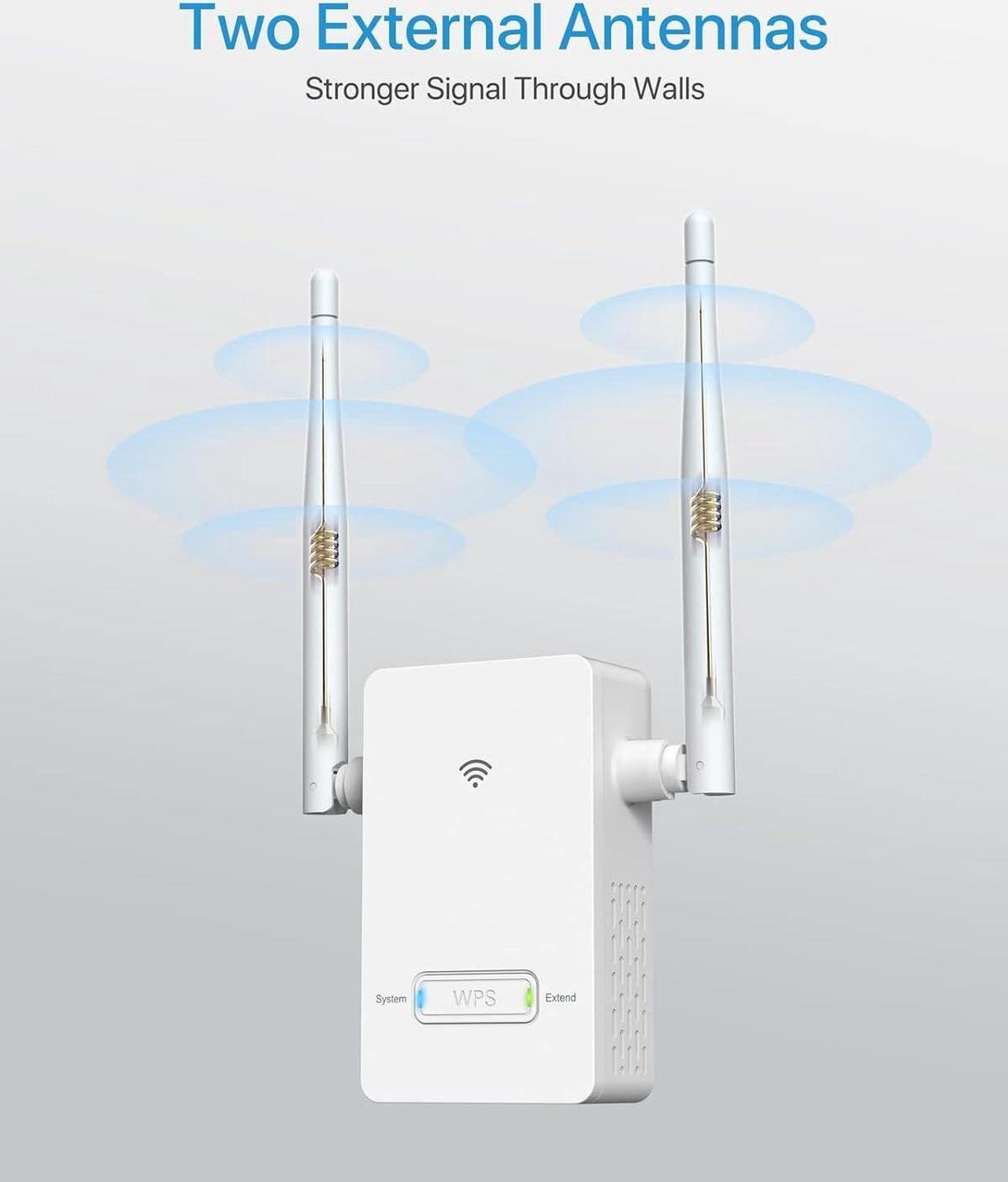 Alt view image 6 of 7 - Universal WiFi to Ethernet Adapter 300Mbps on 2.4GHz WiFi to Wired Converter Wireless Bridge with RJ45 Port for Printer Smart TV Blu-Ray Player etc Connect a Wired Device to Wi-Fi