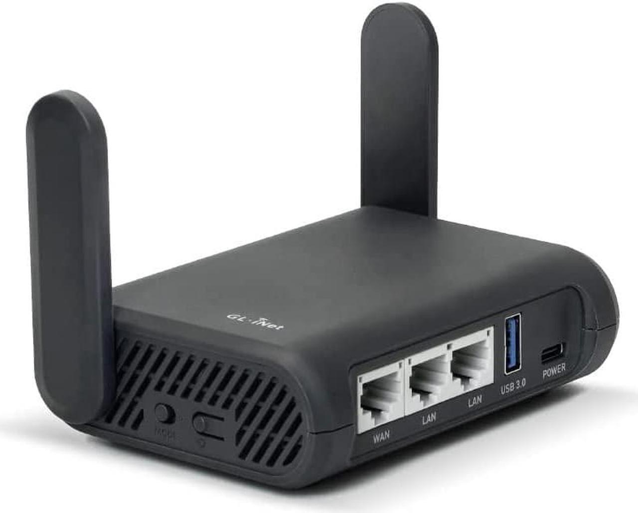 Main image of GL.iNet GL-A1300 Pocket VPN Travel Router - Portable Wi-Fi Router for Travel, Easy to Set up, Connect to Public & Hotel Wi-Fi login Page