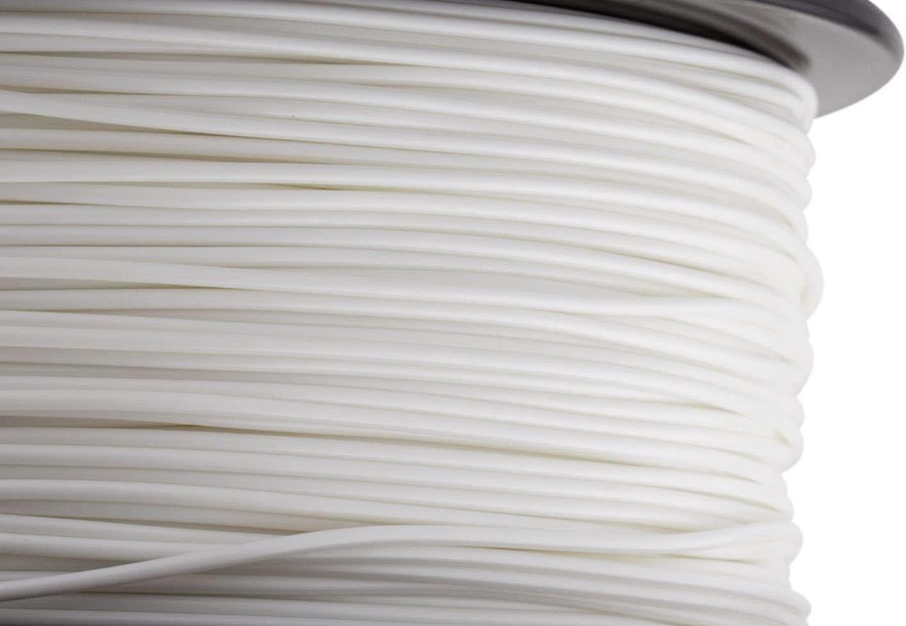 Alt view image 2 of 7 - HATCHBOX 1.75mm White PLA 3D Printer Filament, 1 KG Spool, Dimensional Accuracy +/- 0.03 mm, 3D Printing Filament