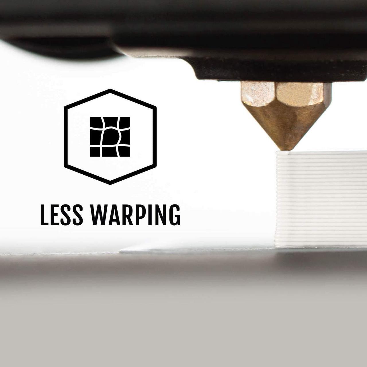 Alt view image 5 of 7 - HATCHBOX 1.75mm White PLA 3D Printer Filament, 1 KG Spool, Dimensional Accuracy +/- 0.03 mm, 3D Printing Filament