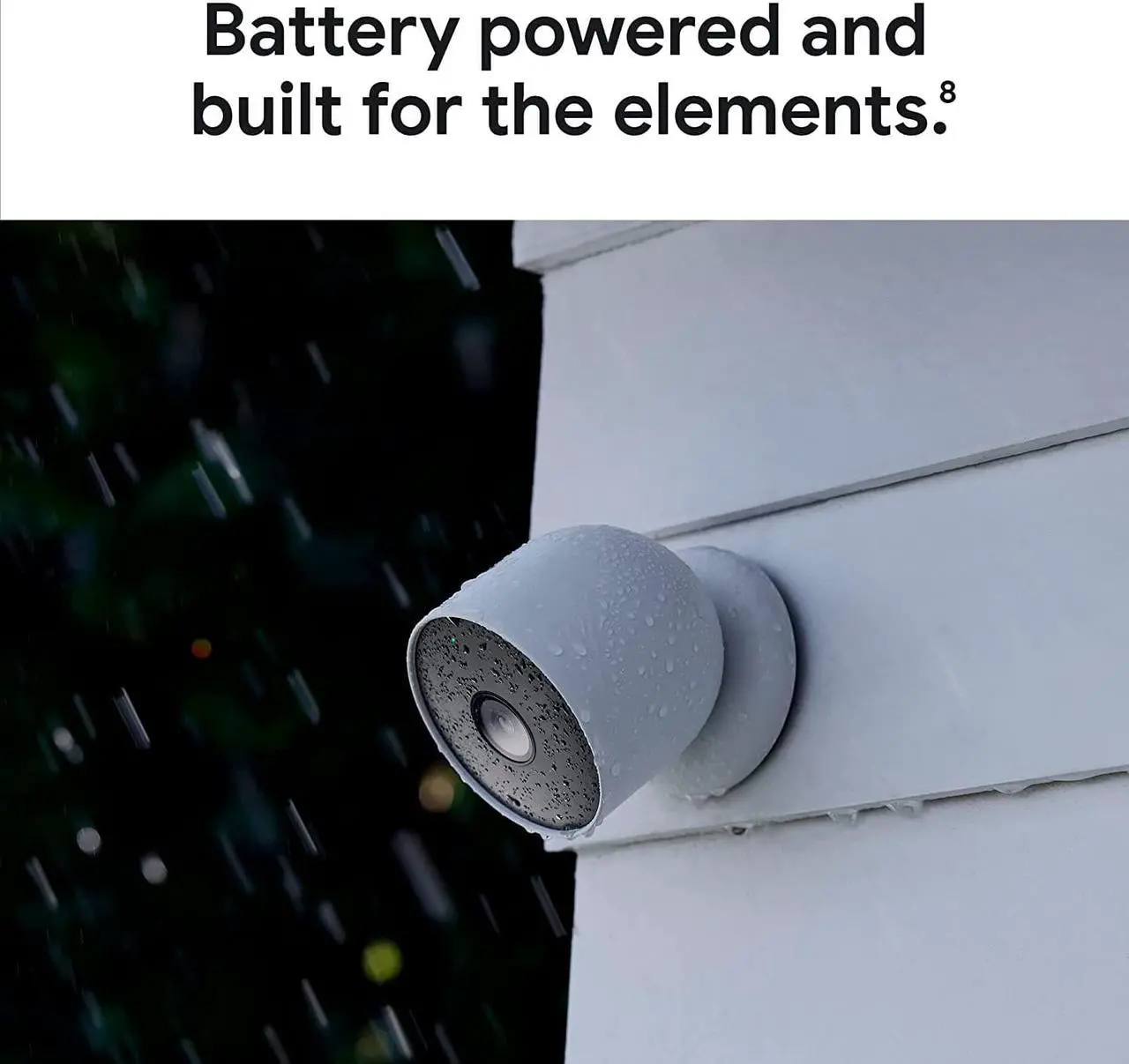 Alt view image 3 of 7 - Google Nest Cam Outdoor or Indoor, Battery - 2nd Generation - 1 Pack