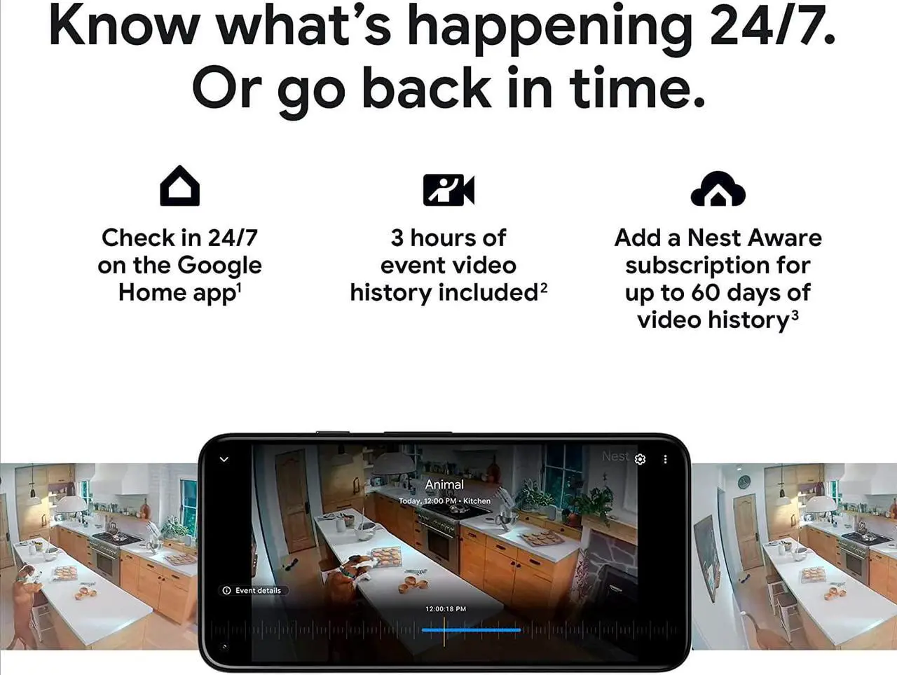Alt view image 4 of 7 - Google Nest Cam Outdoor or Indoor, Battery - 2nd Generation - 1 Pack