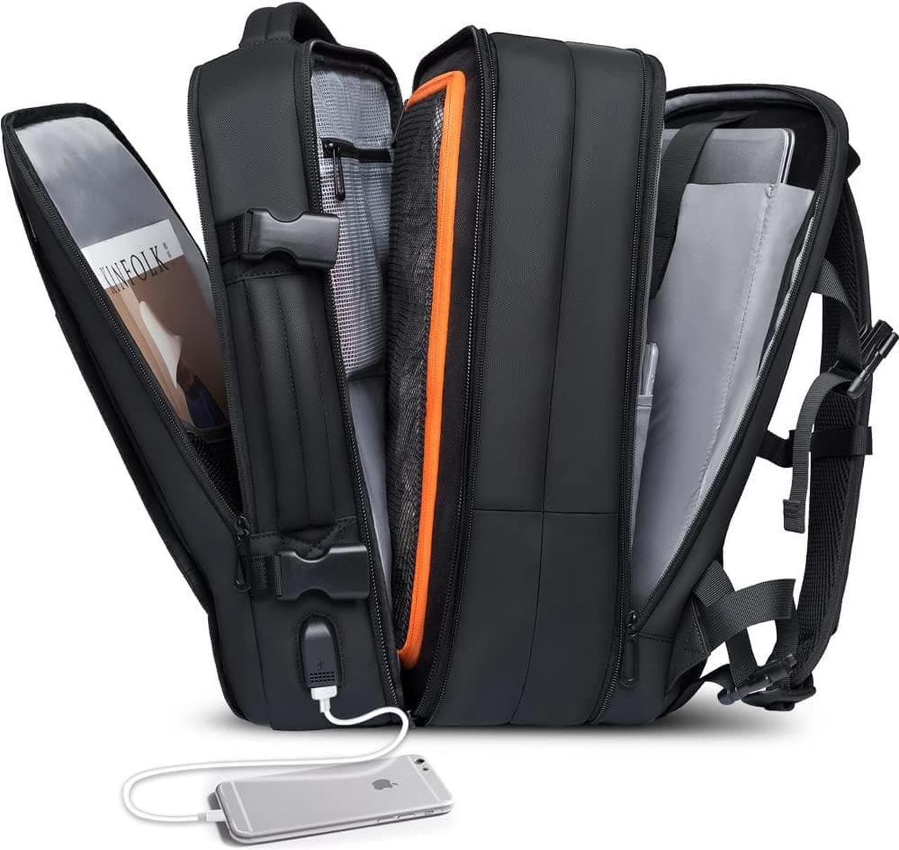 Main image of 35L Travel Backpacks Weekender Expandable Carry-On Backpack for Airplanes Waterproof 17.3 inch Laptop Backpack for Men and Women