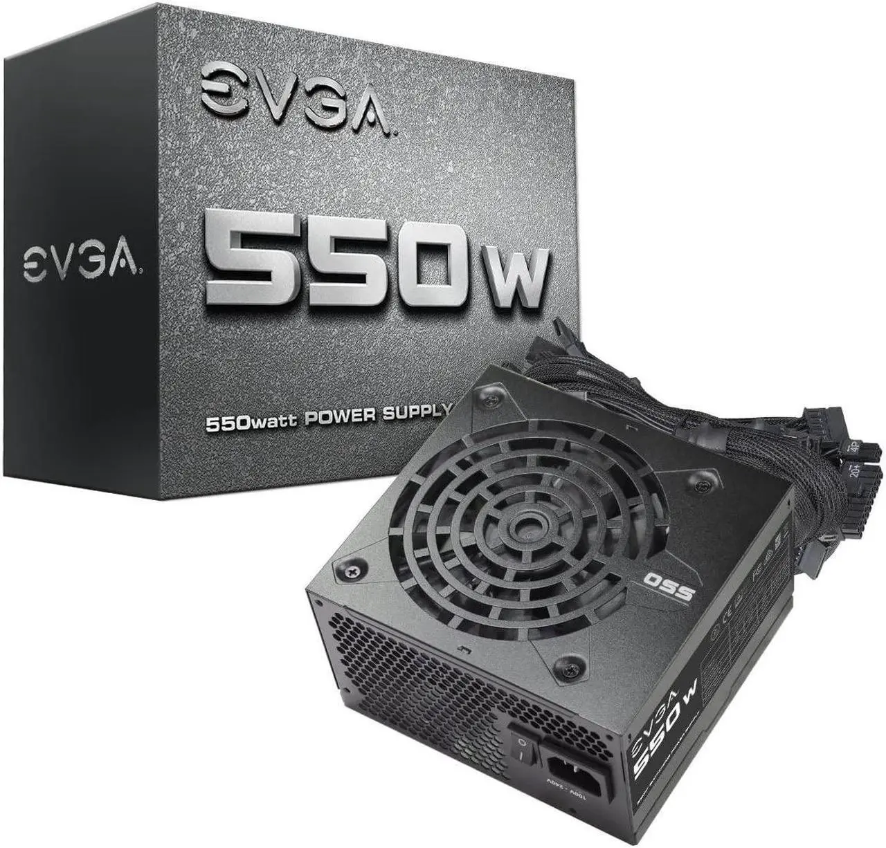 Main image of EVGA 100-N1-0550-L1 550 N1, 550W, 2 Year Warranty, Power Supply