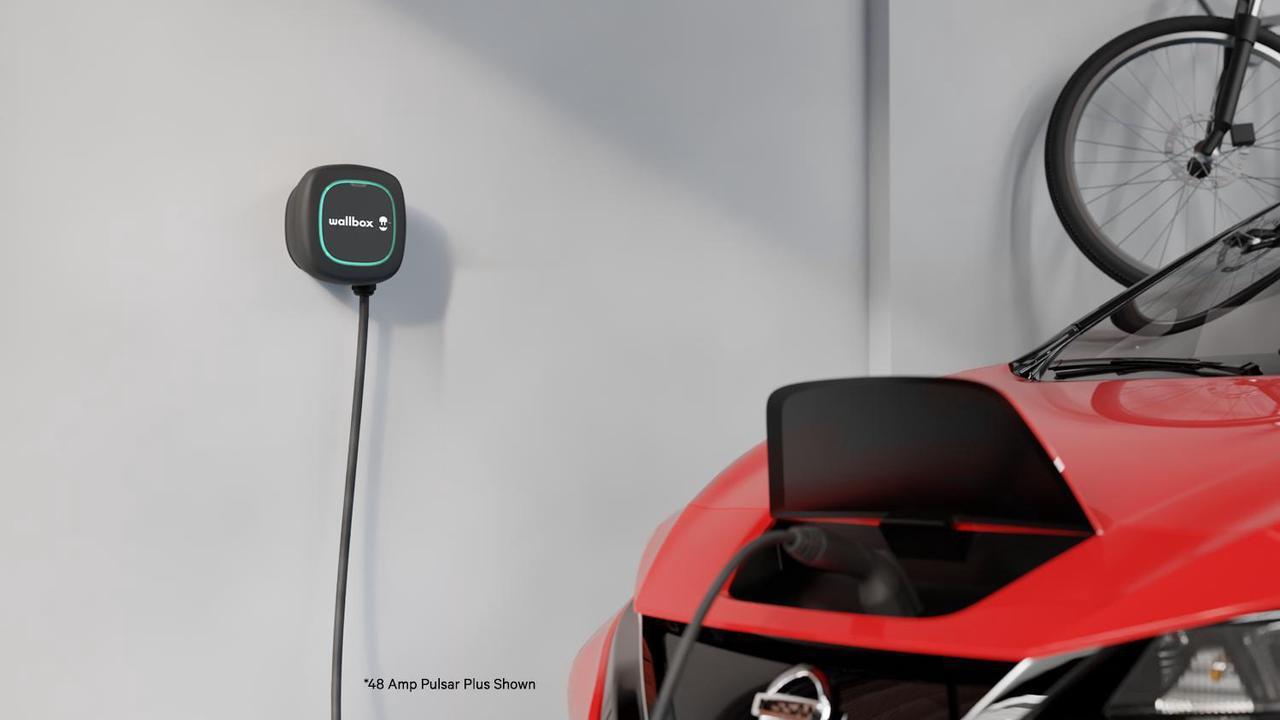 Alt view image 7 of 7 - Pulsar Plus Level 2 Electric Vehicle Smart Charger - 48 Amp Hardwired Ultra Compact, WiFi, Bluetooth, Alexa and Google Home - 25 Foot Cable - UL Certified - OCPP Enabled - Indoor/Outdoor - by Wallbox