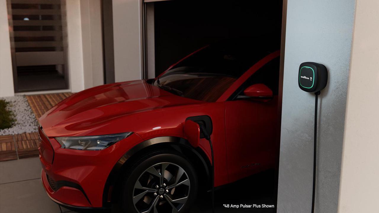 Alt view image 4 of 7 - Pulsar Plus Level 2 Electric Vehicle Smart Charger - 48 Amp Hardwired Ultra Compact, WiFi, Bluetooth, Alexa and Google Home - 25 Foot Cable - UL Certified - OCPP Enabled - Indoor/Outdoor - by Wallbox