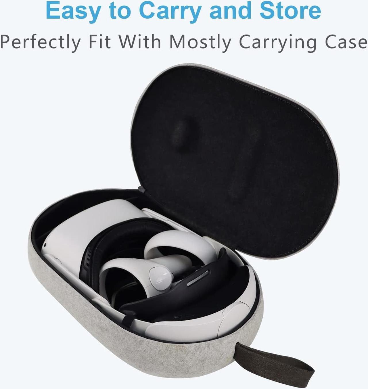Alt view image 7 of 7 - VR Head Strap with Battery for Oculus Quest 2, 10000mAh Battery Pack Extend 8H Playtime, Fast Charging VR Power, Adjustable Elite Strap Replacement Accessories for Oculus/Meta Quest 2