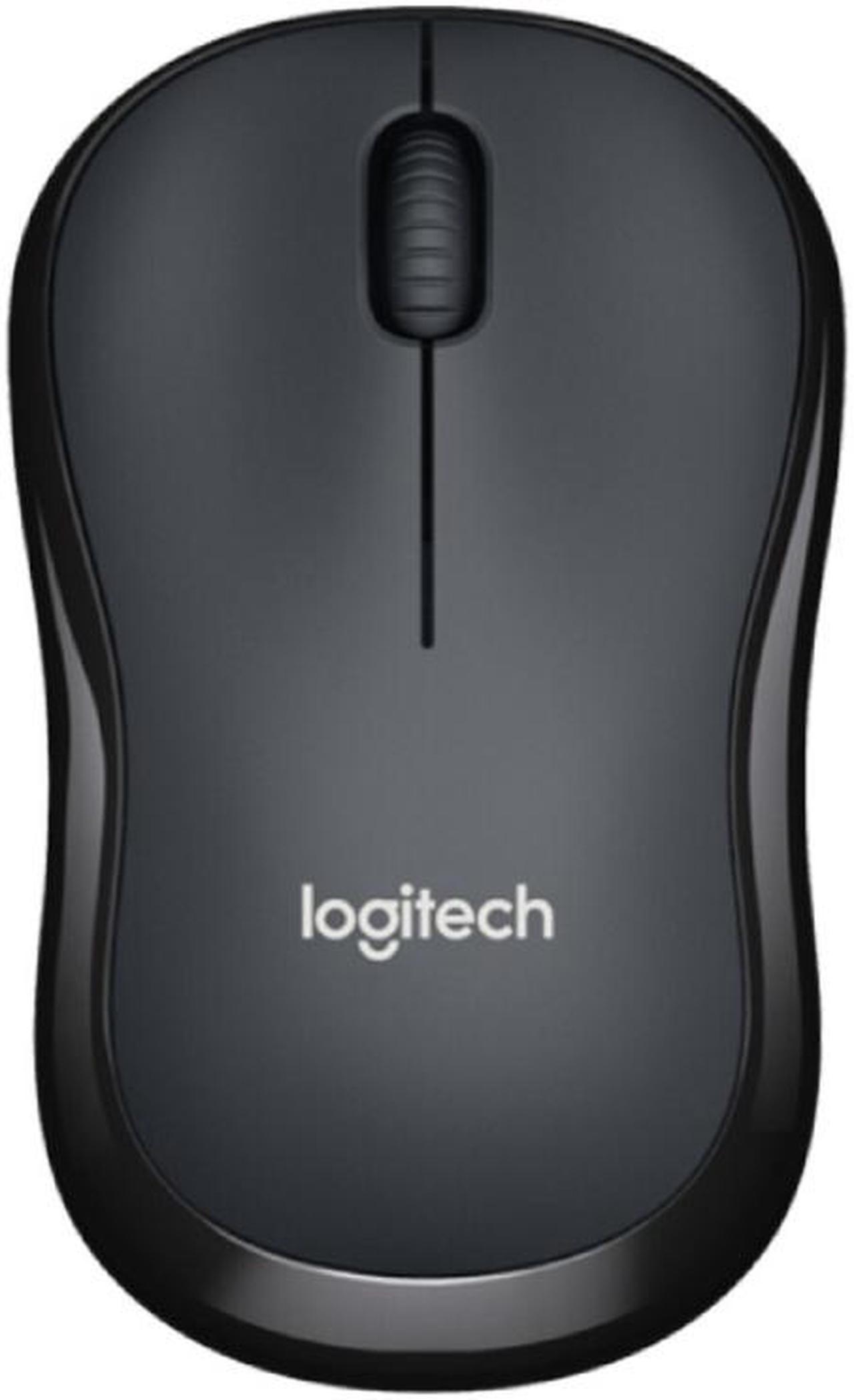 for Logitech M220 3 Buttons 1000DPI 2.4GHz Ergonomic PC Optical Silent Wireless Mouse