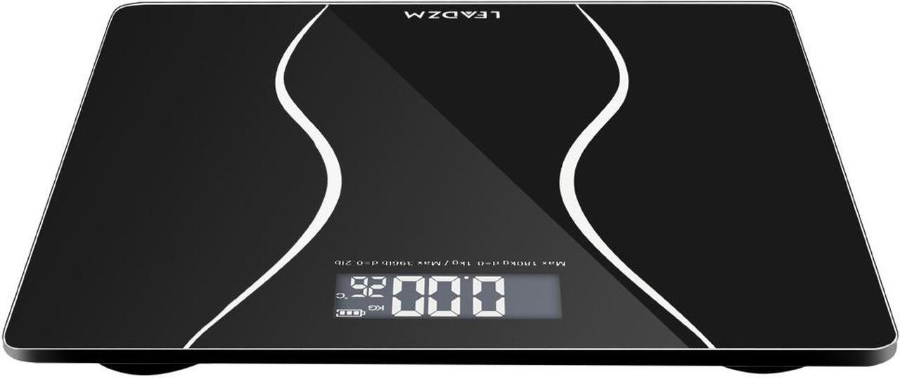 Alt view image 4 of 7 - 400lb/180KG Digital LCD Glass Bathroom Scale Body Weight Scales High Precision
