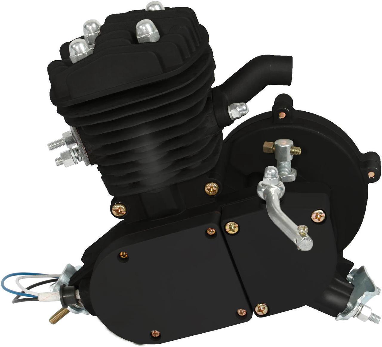 Alt view image 3 of 7 - Full Set Bike Motor 2-Stroke 80cc Petrol Gas Motorized Bicycle Engine Kit New US